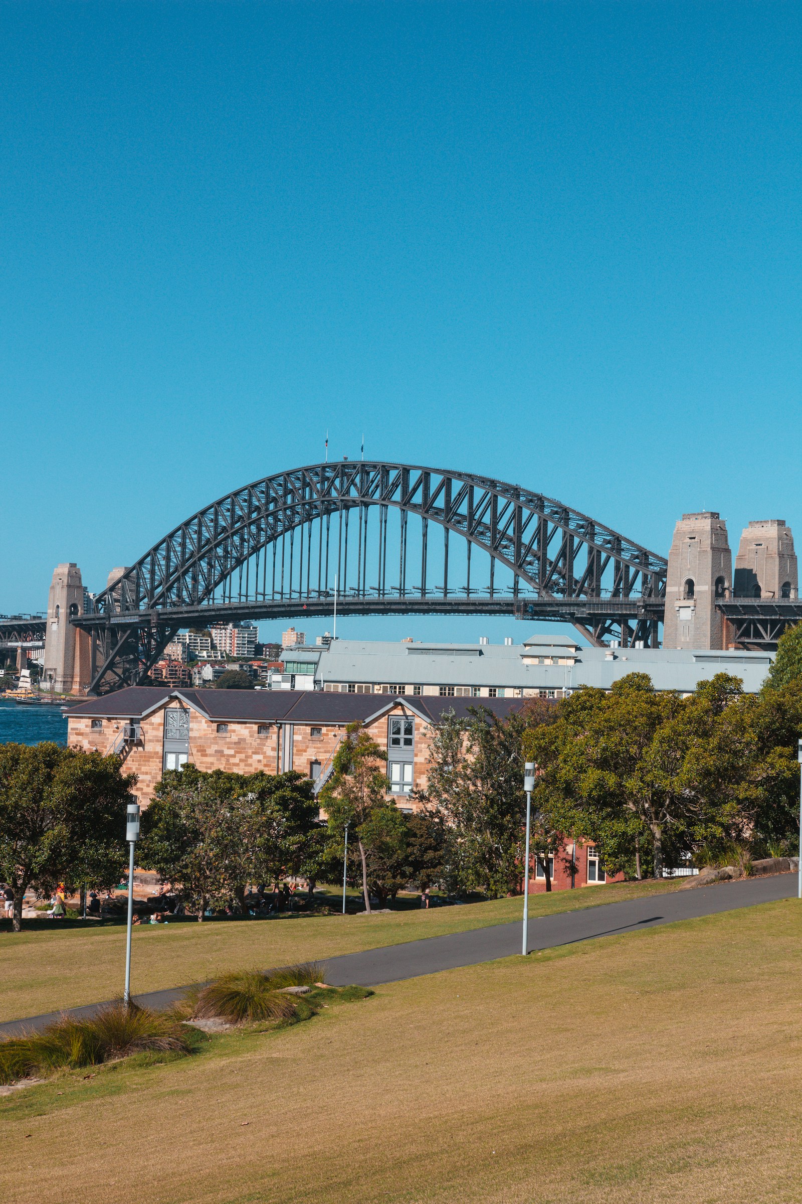 Sydney Harbour and skyline in daylight